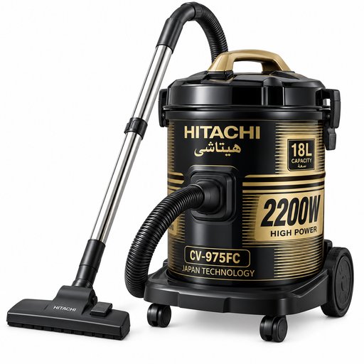 مكنسة كهربائية هيتاشي برميل موديل CV-975FC Hitachi Drum Vacuum Cleaner CV-975FC