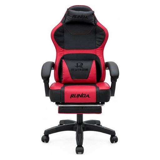 كرسي ألعاب روندا RD-6073 باللون الأسود والأحمر Runda RD-6073 Gaming Chair (Black Red)