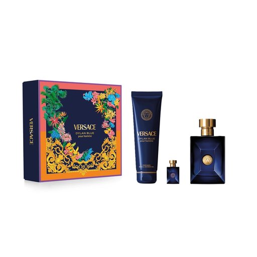 مجموعة هدايا رجالية فاخرة من فيرساتشي بور هوم ديلان بلو Versace Pour Homme Dylan Blue