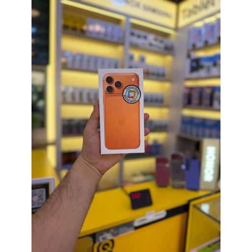 ايفون 17 برو ماكس ذاكره 256 باللون البرتقالي ضمان ماستر سنتين 17Promax 256 Orange warranty Master