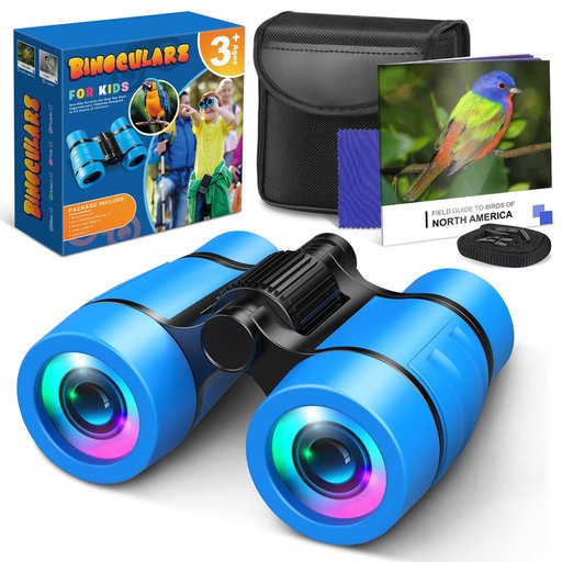 منظار توب دوللو للأطفال للمغامرات ومراقبة الطيور 4X TopDollo 4x Children’s Binoculars for Adventures and Birdwatching