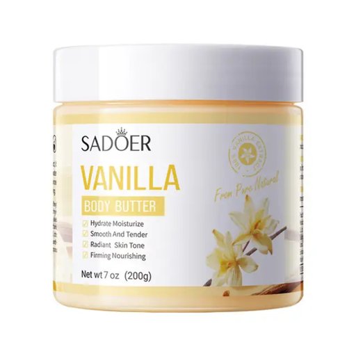 زبدة الجسم بالفانيلا المرطبة SADOER Vanilla  Body Butter