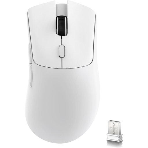 ماوس ألعاب أتاك شارك R1 فائق الخفة، لاسلكي ثلاثي الاتصال وقابل للشحن ATTACK SHARK R1 Tri-Mode Ultra-Lightweight Wireless Gaming Mouse