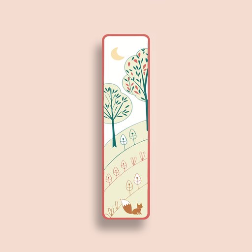 فاصلة كتاب عبر الفصول A Bookmark Through the Seasons