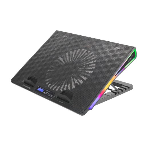 ستاند لابتوب مع مروحة تبريد Laptop stand with cooling fan