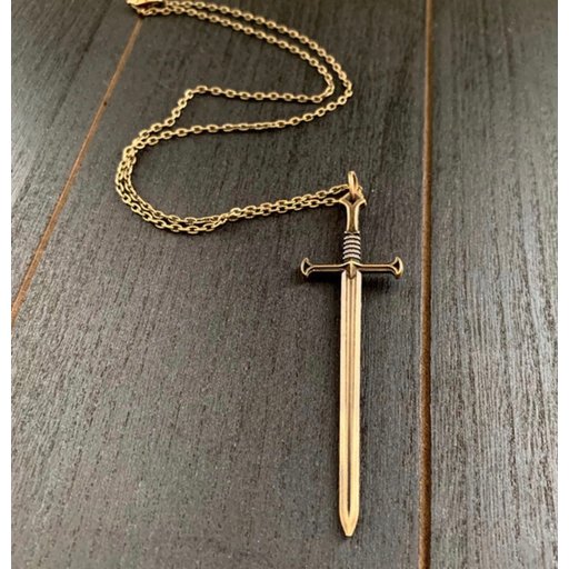 قلادة سيف المحارب Warrior sword necklace