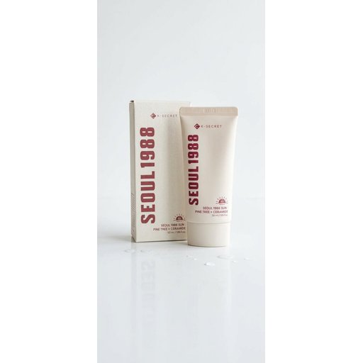 واقي شمس سيول 1988 بالصنوبر والسيراميد من كيه سيكريت - 50 مل K-Secret Seoul 1988 Sun : Pine Tree + Ceramide - 50ml