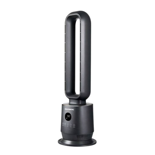 مروحة تاور رقمية هاوسبرغ Hausberg – رمادي غامق / أسود Hausberg HB-5956GR Digital Tower Fan - Dark Gray / Black
