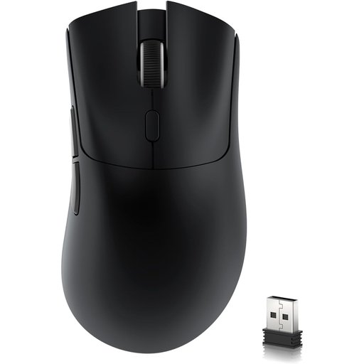 ماوس ألعاب أتاك شارك R1 فائق الخفة، لاسلكي ثلاثي الاتصال وقابل للشحن ATTACK SHARK R1 Tri-Mode Ultra-Lightweight Wireless Gaming Mouse