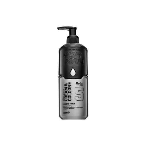نيشمان كريم وكولونيا ما بعد الحلاقة 2 في 1 رقم 5 Nish Man After Shave Cream & Cologne - Gold One No.5