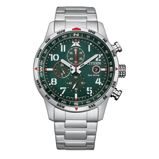 ساعة يدوية سيتيزن  ستانلس ستيل فضي Citizen watch