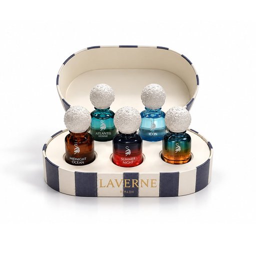 مجموعة الصيف لهُ ميني - 5 عطور من لافيرن BOX 5 PERFUME BY LAVERNE