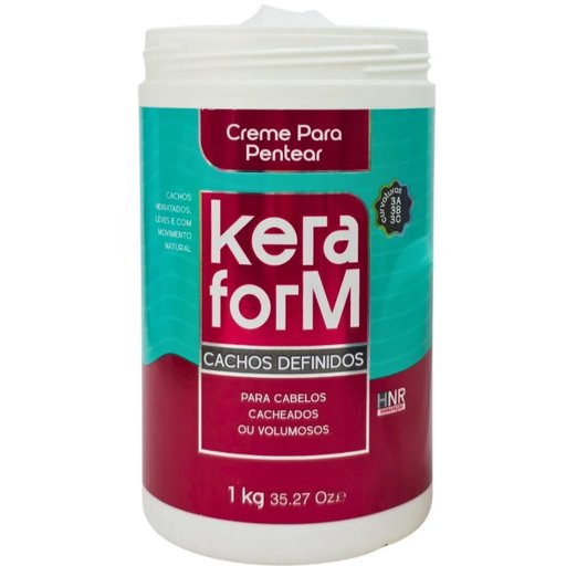 كريم تصفيف سكافه كيرافور لتحديد الخصل المجعدة - 1 كجم Skafe Keraform Curl-Defining Leave-In Cream - 1kg