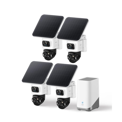 كاميرا Anker Eufy Cam S4 (طقم كاميرتين) - أبيض Anker eufy Cam S4 2-Cam Kit - White