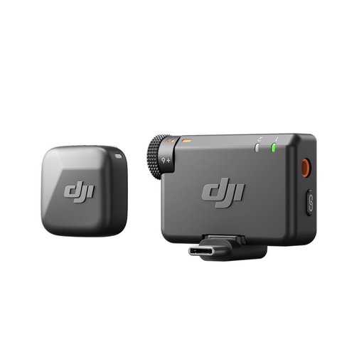 ميكروفون لاسلكي دي جي آي مايك ميني (1 مرسل + 1 مستقبل) DJI Mic Mini (1TX + 1RX) Wireless Microphone