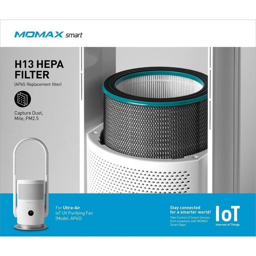 مروحة تنقية الأشعة فوق البنفسجية Momax ULTRA-AIR IoT UV Purifying Fan