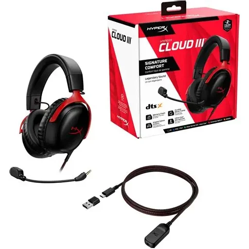 HyperX Cloud III Wired سماعات رأس HyperX Cloud III Wired Headset
