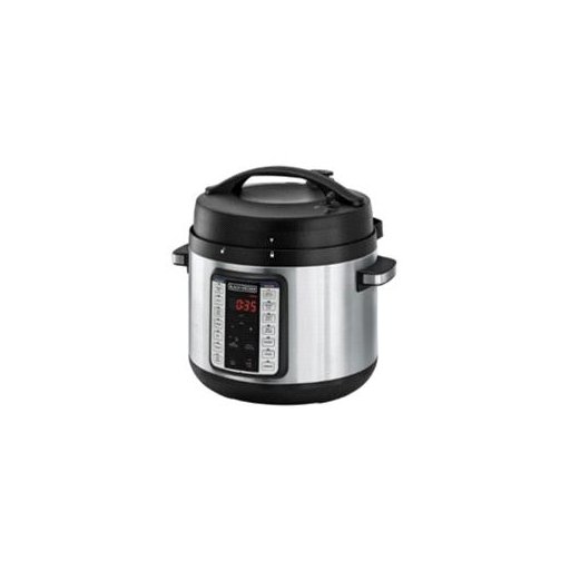 قدر ضغط كهربائي بلاك اند ديكر PCP1010-B5 BLACK+DECKER PCP1010-B5 Electric Pressure Cooker