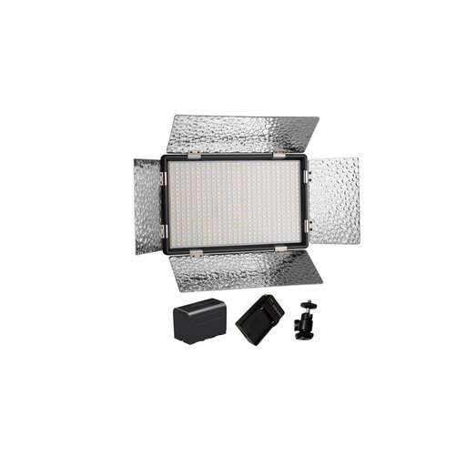 DC-520 إضاءة LED للفيديو ثنائية اللون بقدرة 37 واط مع بطارية وشاحن DC-520 Video Led Light Bi Color 37w with Battery & Charger