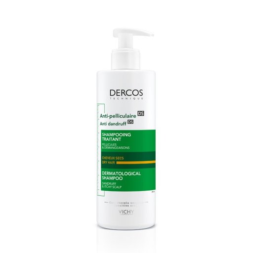 شامبو فيتشي ديركوس المضاد للقشرة للشعر الجاف Vichy Dercos Anti-Dandruff DS - Dry Hair
