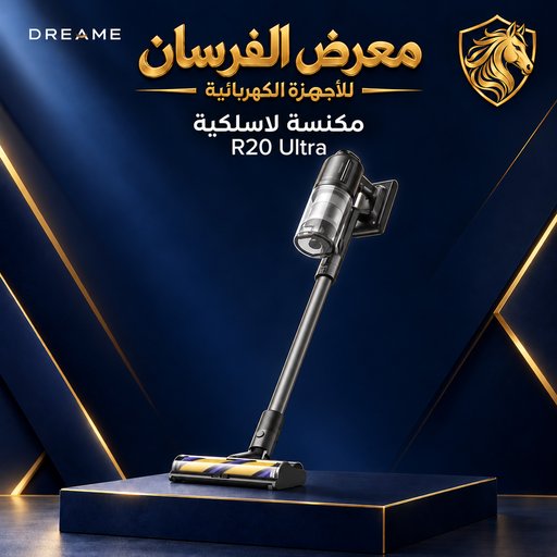 مكنسة لاسلكية دريمي R20 Ultra DREAME R20 Ultra Cordless Vacuum Cleaner