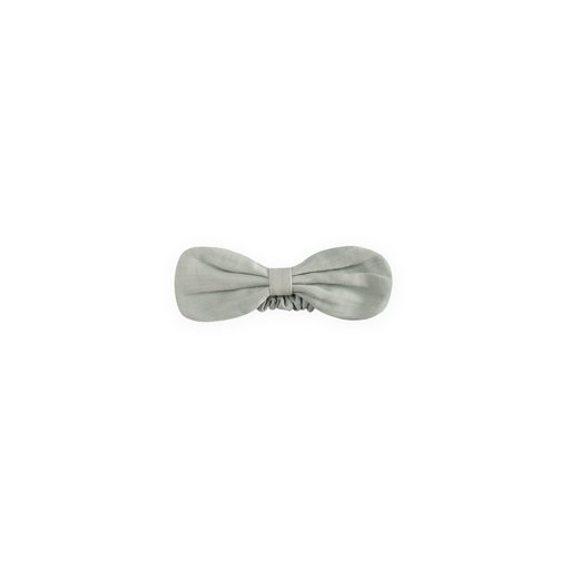 باندانا فيونكة موسلين مطاطية - أخضر نعناعي Muslin Elastic Bow Headband - Mint Green