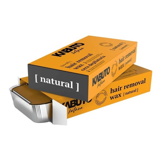 شمع إزالة الشعر كابوتو Kabuto صلب طبيعي Natural – 500gm Kabuto Hair Removal Hard Wax Natural - 500gm