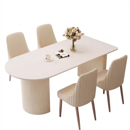 طاولة طعام مع كراسي اثاث