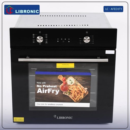 اوفن و قلاية 2*1 ليبرونك بلت ان كهربائي Built-in electric oven and air fryer 2*1