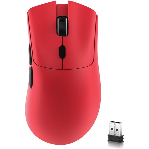 ماوس ألعاب أتاك شارك R1 فائق الخفة، لاسلكي ثلاثي الاتصال وقابل للشحن ATTACK SHARK R1 Tri-Mode Ultra-Lightweight Wireless Gaming Mouse