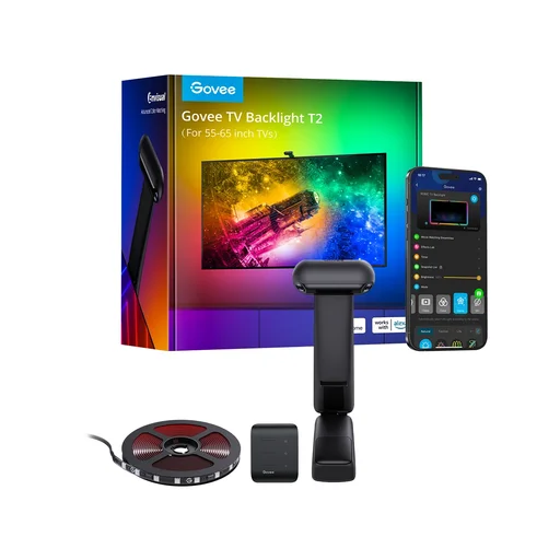 إضاءة خلفية ذكية للتلفاز جوفي تي 2 متعددة الألوان Govee Envisual TV Backlight T2