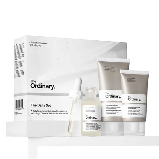 مجموعة ذا أورديناري العناية اليومية بالبشرة  3 قطع The Ordinary The Daily Set - 3 Pcs