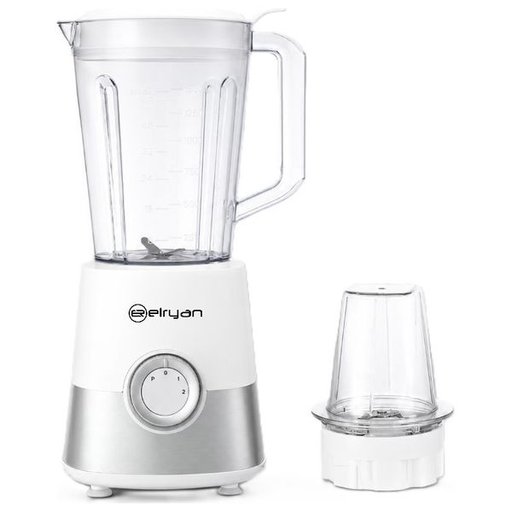 الريان خلاط وطاحونة 2 في 1 - 800 واط - BL15800W-G - أبيض ELRYAN