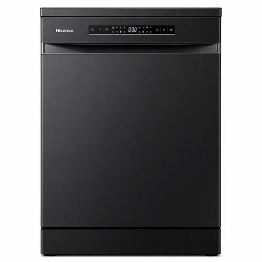 غسالة صحون هايسنس مستقلة 13 مكان - أسود Hisense Freestanding Dishwasher 13 Place Settings - Black