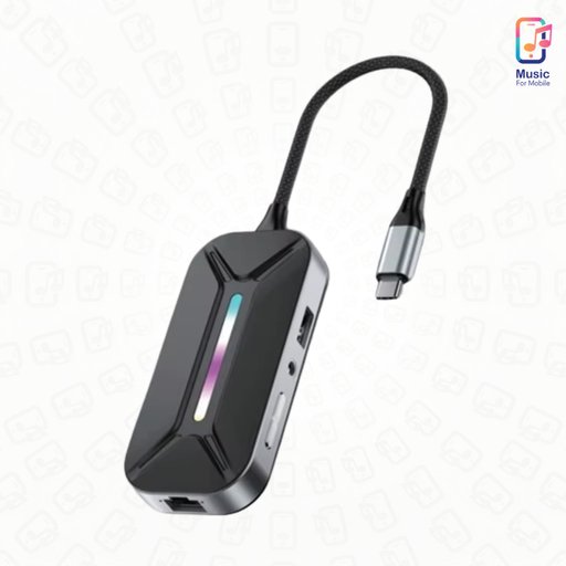 سارافوكس موزع العاب Sarafox 6-in-1 ESport Docking Station