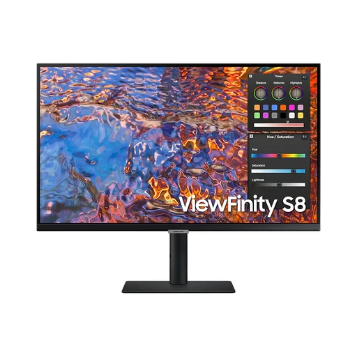 شاشة الأعمال سامسونج فيوفينيتي اس 8 قياس 27 بوصة 4K - Samsung ViewFinity S8 LS278800PXMXUE Samsung ViewFinity S8 27" UHD 4K IPS USB-C Pivot Monitor - LS278800PXMXUE