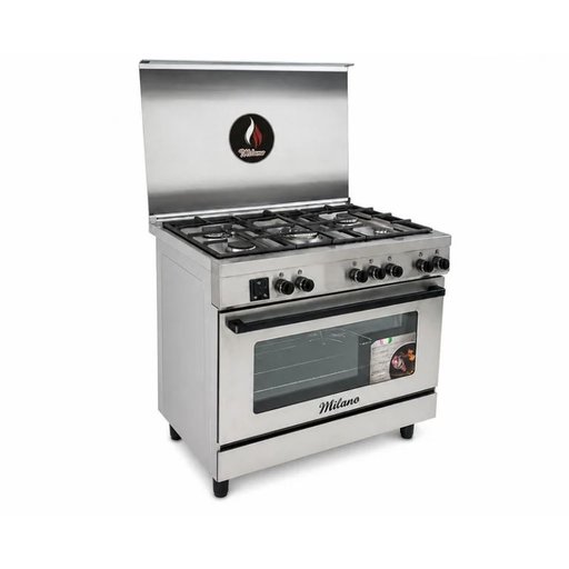 طباخ ميلانو 60*90  الايطالي والمتطور كليا GRM-900 TITANIUM MILANO COOKER 60*90