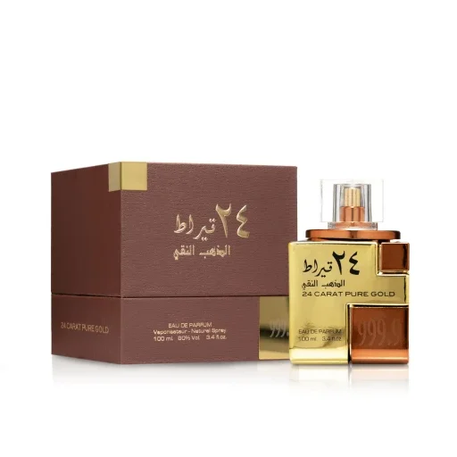 عطر 24 قيراط بيور جولد أو دي بارفيوم 24 Carat Pure Gold Eau De Parfum