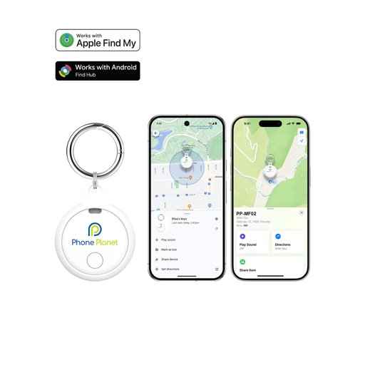 جهاز تتبع للمقتنيات يدعم iPhone وAndroid من فون بلانيت PP-MF02 Phone Planet PP-MF02 Item Tracker for iPhone & Android