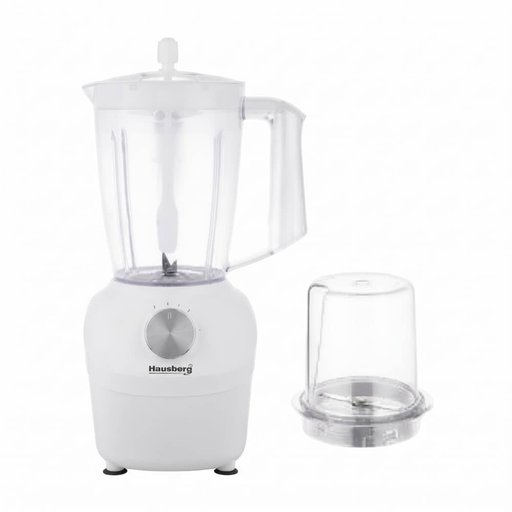 خلاط هاوسبيرغ Hausberg بسعة 1.75L – أبيض Hausberg HB-7771AB Blender - 1.75L - White