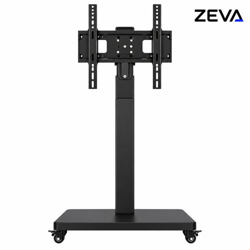 ستاند تلفزيون دوار للشاشات من 26 إلى 55 إنج، دوران 90 درجة وتعديل عمودي وأفقي Rotating TV Stand for 26–55 Inch Screens, 90° Rotation & Vertical/Horizontal Adjustment
