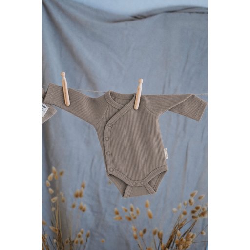سالوبيت أطفال متقاطع 0-18 شهر - فيزون Crossover Baby Bodysuit 0-18 Months - Vizon