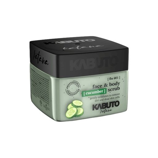 مقشر الوجه والجسم بالخيار كابوتو Kabuto بحجم 240ml Kabuto Face & Body Scrub Cucumber - 240ml