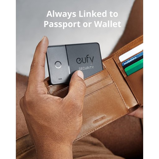 بطاقة التتبع والحماية الذكية انكر يوفي سمارت تراك لاجهزة اندرويد من شبكة Find my Device : eufy Security SmartTrack Card for Android