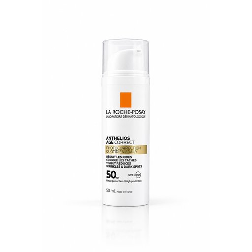 لاروش بوزيه - كريم أنثيليوس إيدج كوريكت الواقي من الشمس والمضاد للشيخوخة SPF 50 La Roche-Posay Anthelios Age Correct Daily Light Cream SPF 50