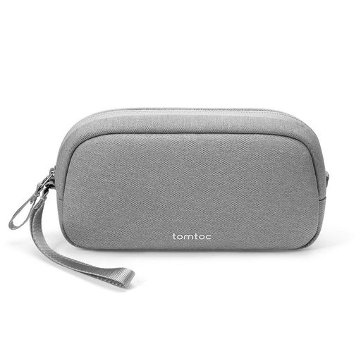 تومتوك - حقيبة ملحقات إلكترونية Light-T12 سعة 1 لتر - رمادي Tomtoc Light-T12 Electronic Accessory Pouch 1L Gray