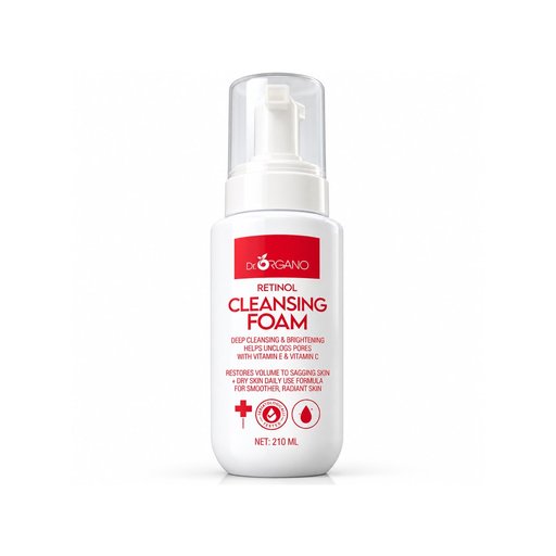 دكتور أورگانو غسول رغوي منظف للبشرة DR. ORGANO RETINOL CLEANSING FOAM 210ml