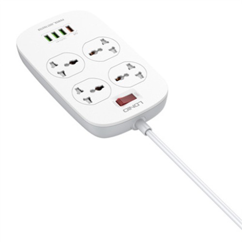 سيار كهربائي 4 منفذ 4 AC Outlets Universal Power Strip SC4407