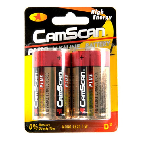 بطاريات نوع LR20 Plus Alkaline Battery LR20 D2 SetLR20