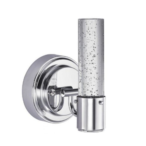 انارة جدارية  Cava Led Wall Light Chrome With Bubble Glass